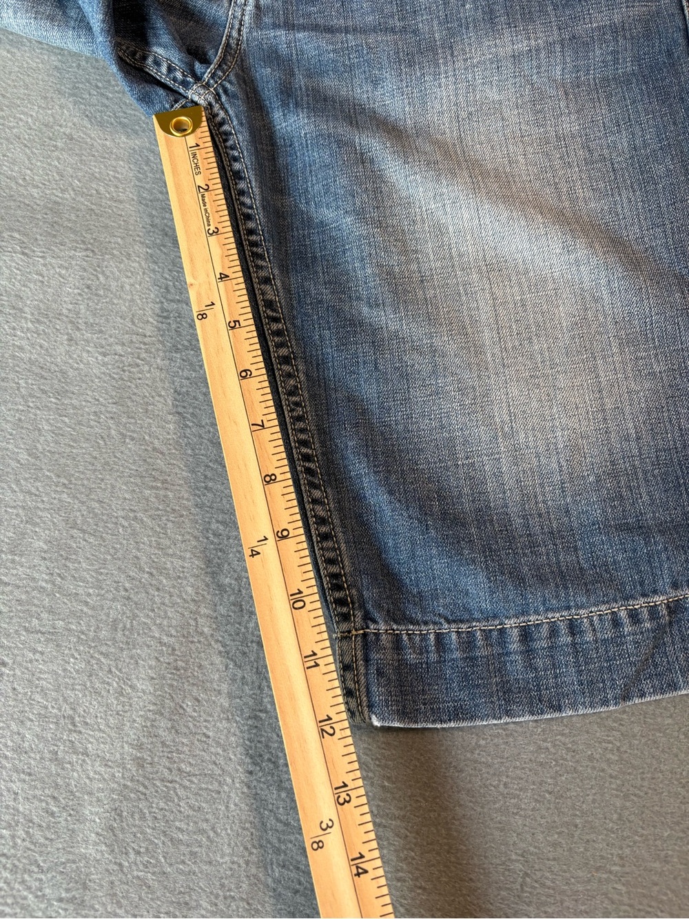 LONDONJEAN Light Blue Denim Bermuda Shorts - Picture 6 of 9